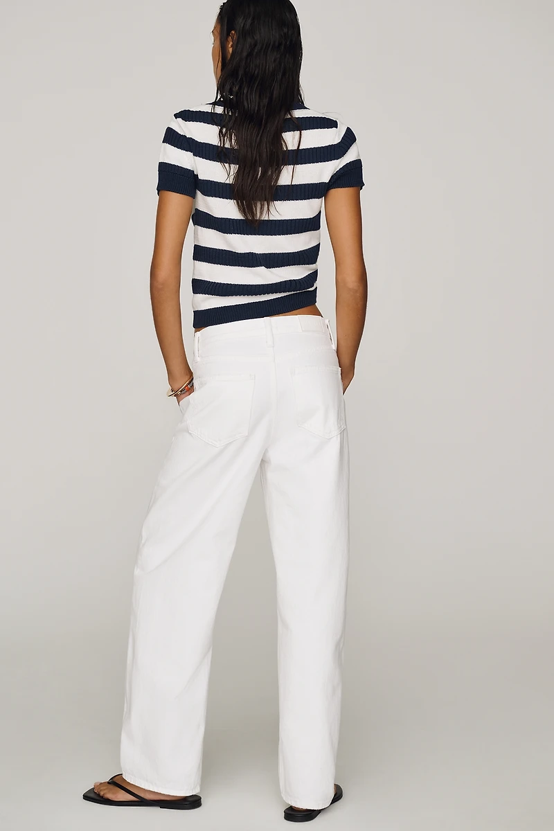 Pistola Wes Cotton High-Rise Barrel Jeans
