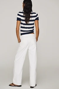 Pistola Wes Cotton High-Rise Barrel Jeans