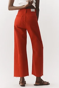 Pistola Penny High Rise Crop Wide Leg Jeans