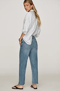 Pistola Aleks Crop Mid-Rise Straight Jeans