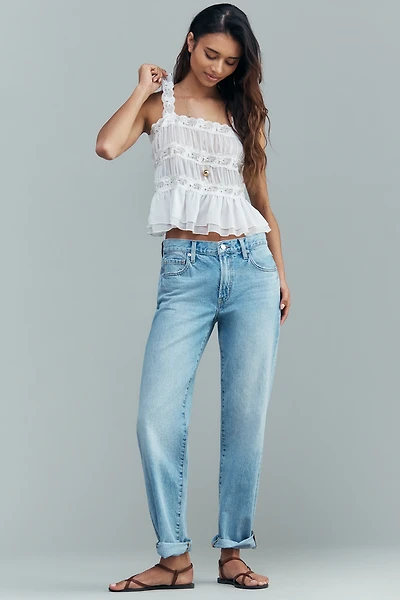 Pistola Issa Mid-Rise Straight Jeans