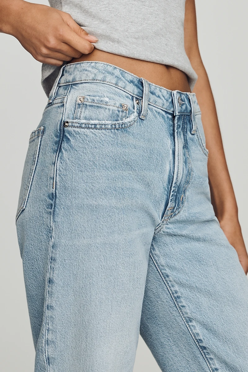 Pistola Aleks Mid-Rise Straight-Leg Jeans