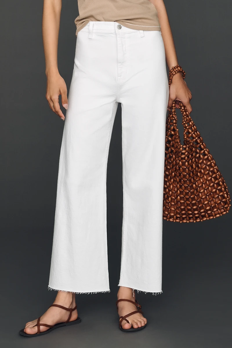 Pistola Penny High-Rise Cropped Wide-Leg Jeans