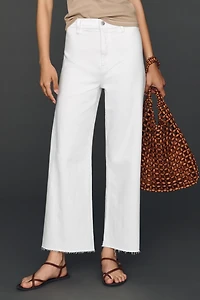 Pistola Penny High-Rise Cropped Wide-Leg Jeans