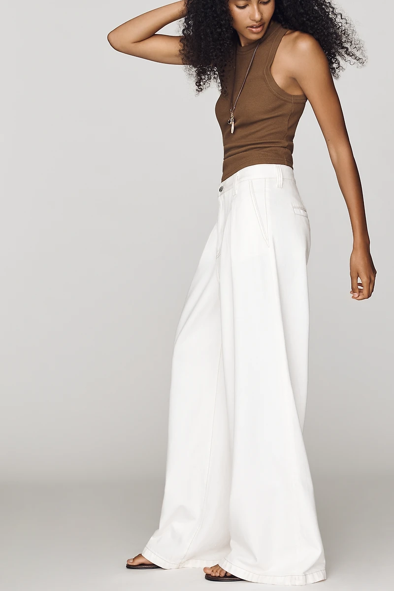 Pistola Delphia High-Rise Wide-Leg Jeans