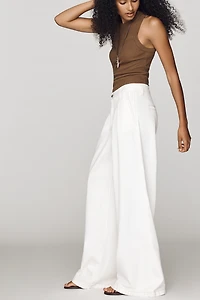 Pistola Delphia High-Rise Wide-Leg Jeans