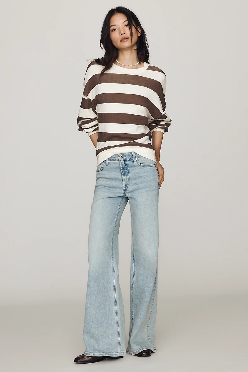 Pistola Vivian Mid-Rise Wide-Leg Jeans