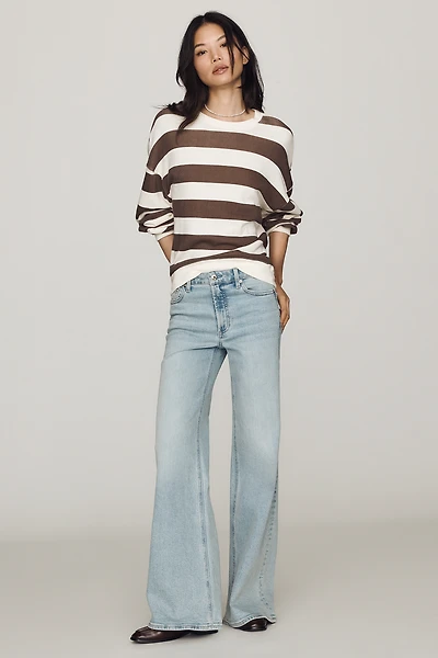 Pistola Vivian Mid-Rise Wide-Leg Jeans