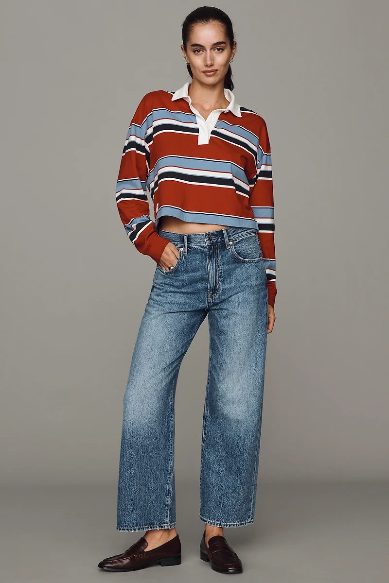 Pistola Larsen High-Rise Relaxed Flared Jeans