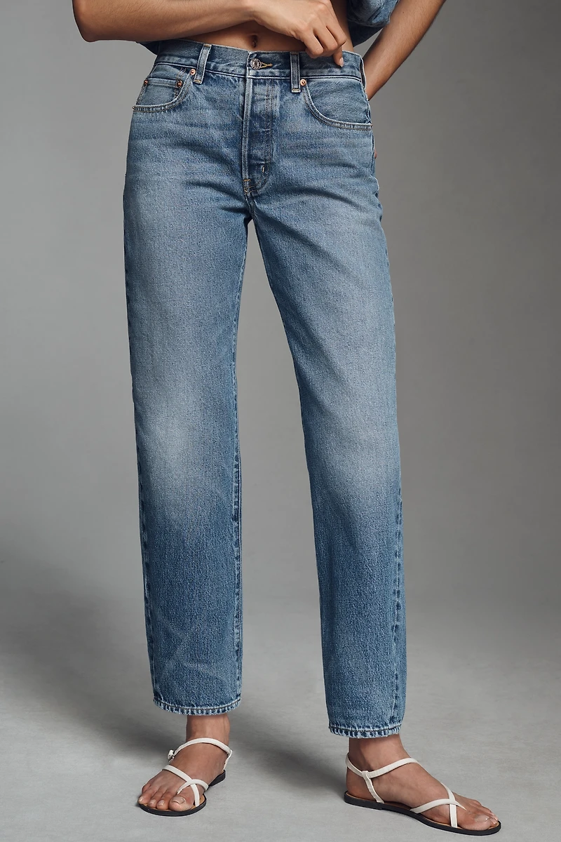 Edwin Sawyer Mid-Rise Boyfriend Jeans