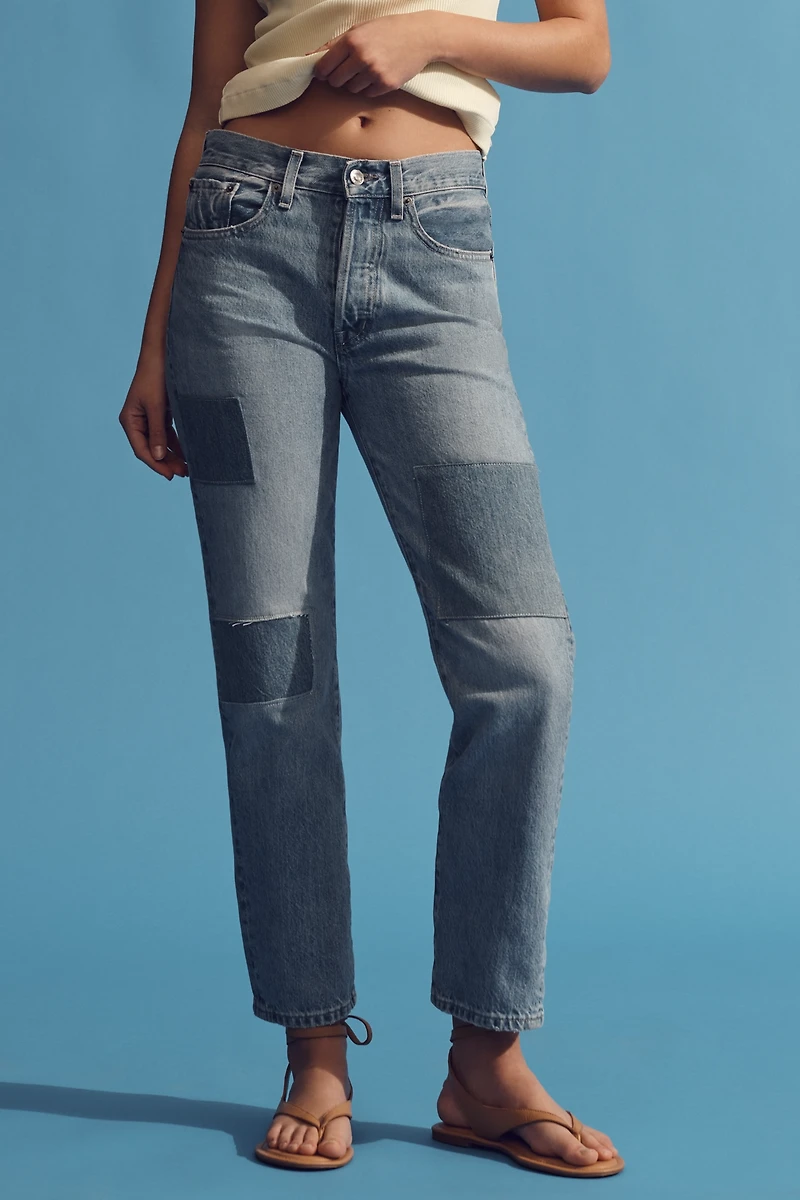 Edwin Kali Mid-Rise Straight-Leg Jeans