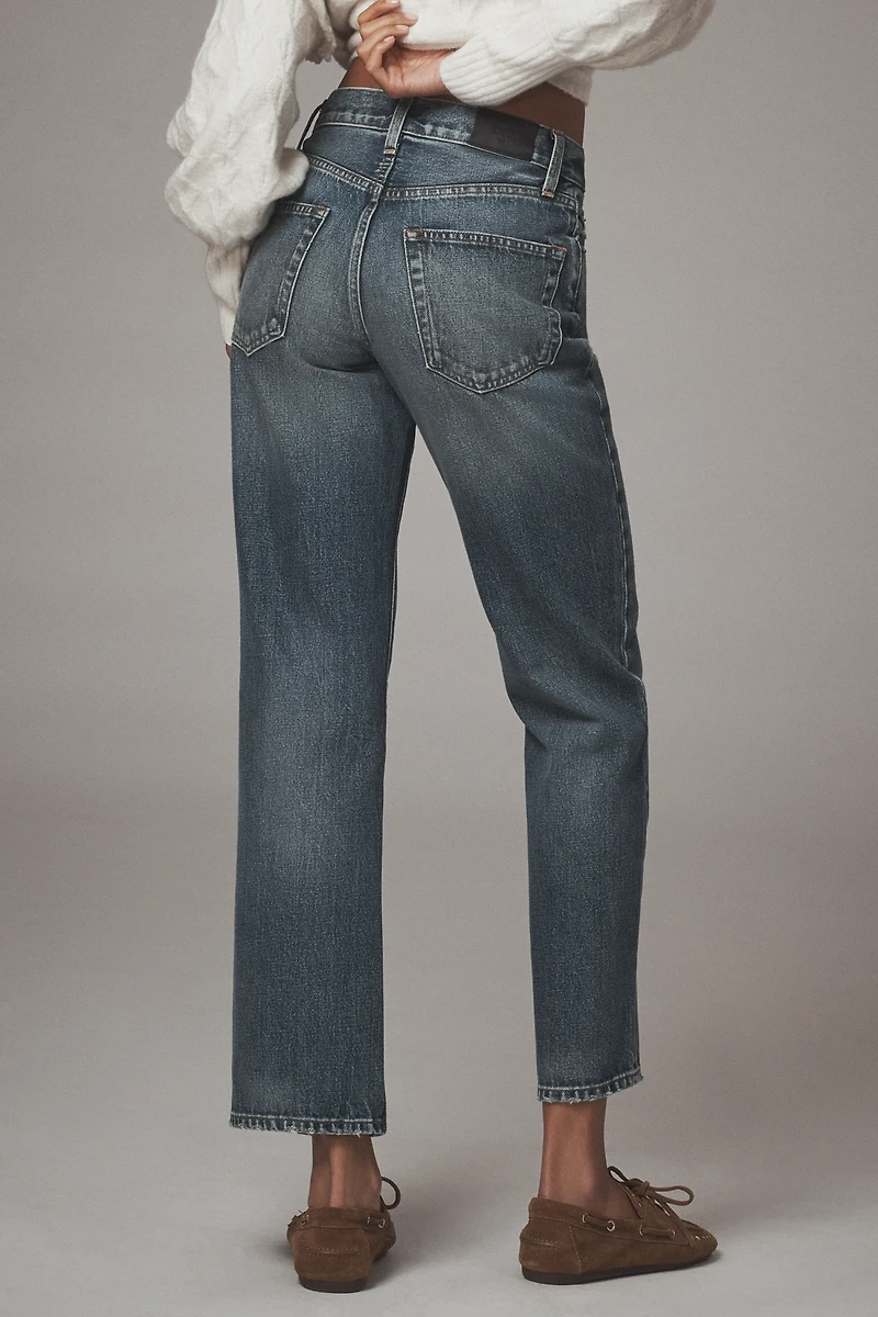 Edwin Sawyer Mid-Rise Relaxed Boyfriend Jeans