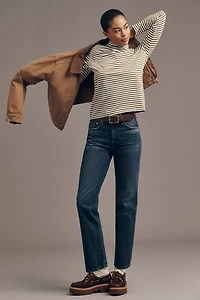 Edwin Kadence High-Rise Straight-Leg Jeans