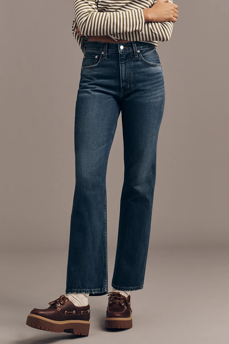 Edwin Kadence High-Rise Straight-Leg Jeans