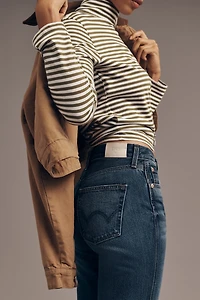 Edwin Kadence High-Rise Straight-Leg Jeans