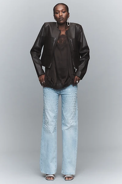 Edwin Marli High-Rise Wide Leg Jeans
