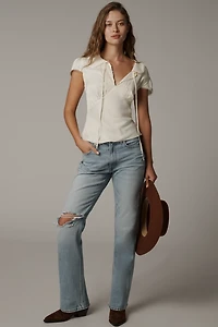 Edwin Kadence High-Rise Straight-Leg Jeans