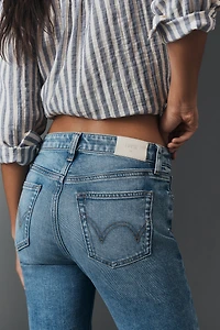 Edwin Lark Ankle Mid-Rise Bootleg Jeans
