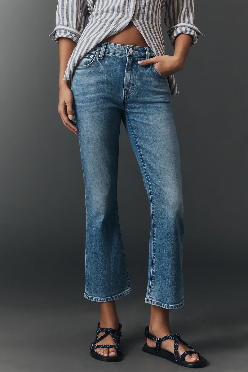 Edwin Lark Ankle Mid-Rise Bootleg Jeans