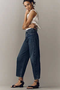 Edwin Andie High-Rise Crop Barrel Jeans