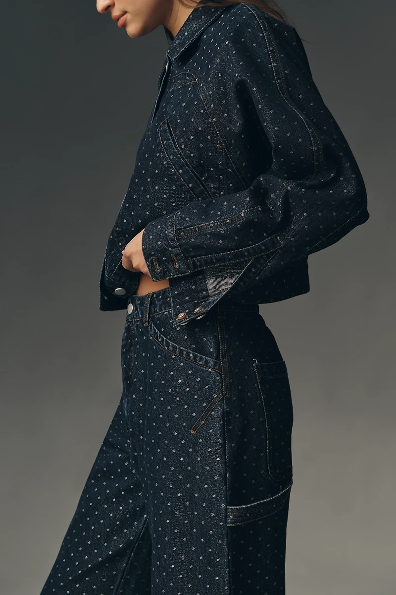 The Kayden Carpenter High Rise Barrel Jeans by Pilcro