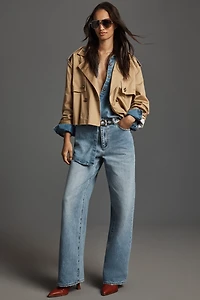 Rolla's Kate Mid-Rise Baggy Relaxed Jeans