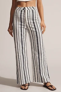 Rolla's Sailor High-Rise Crop Wide-Leg Jeans