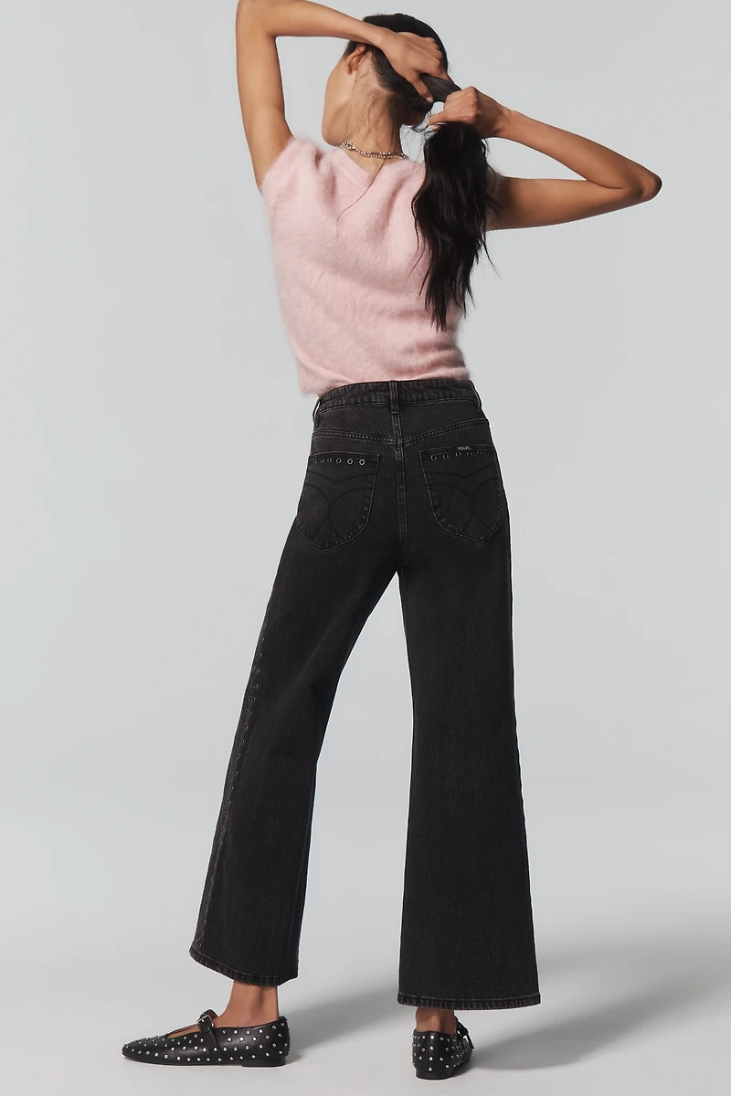 Rolla's Sailor Scoop High-Rise Wide-Leg Jeans
