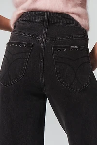 Rolla's Sailor Scoop High-Rise Wide-Leg Jeans