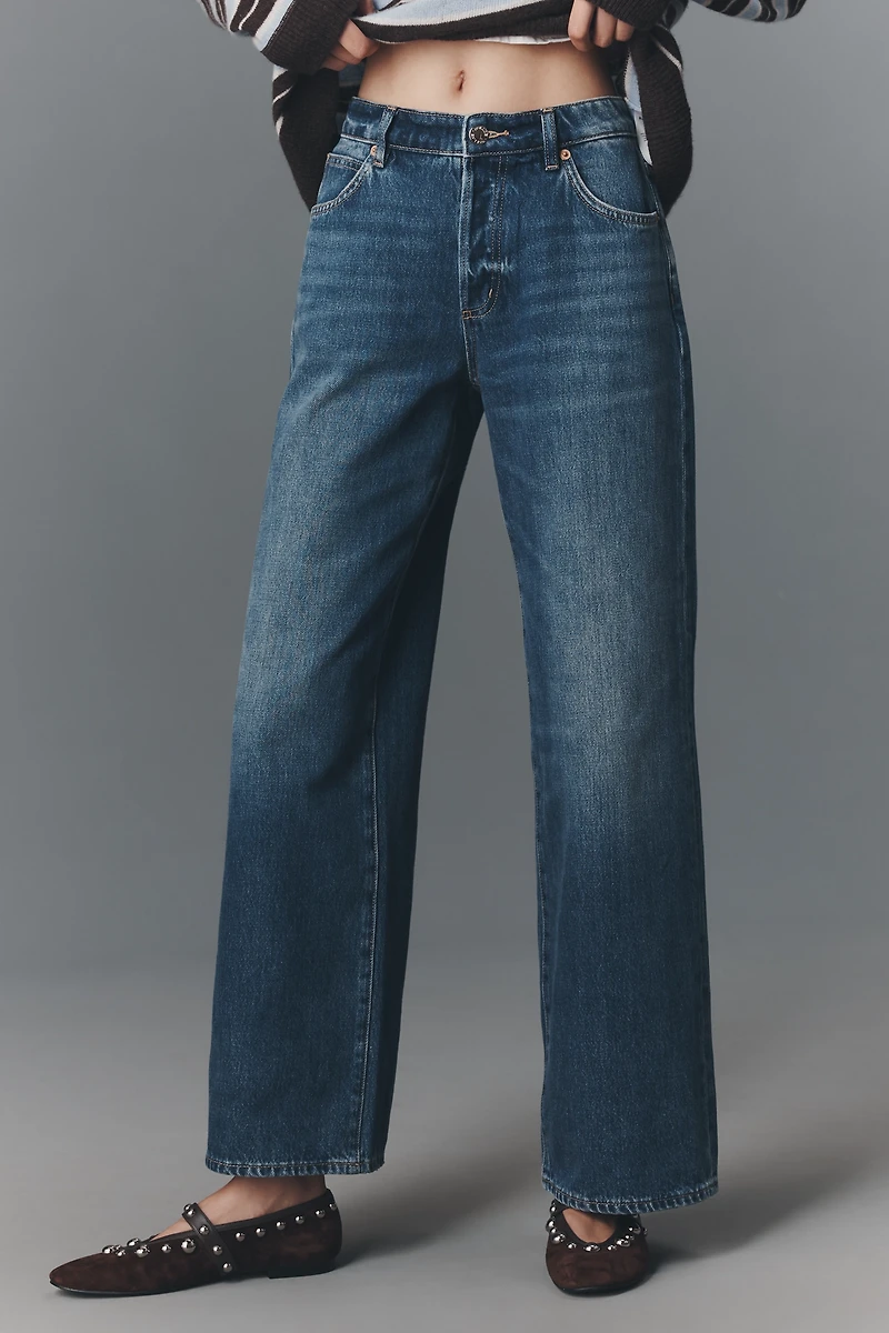 Rolla's Kate Baggy High-Rise Wide-Leg Jeans