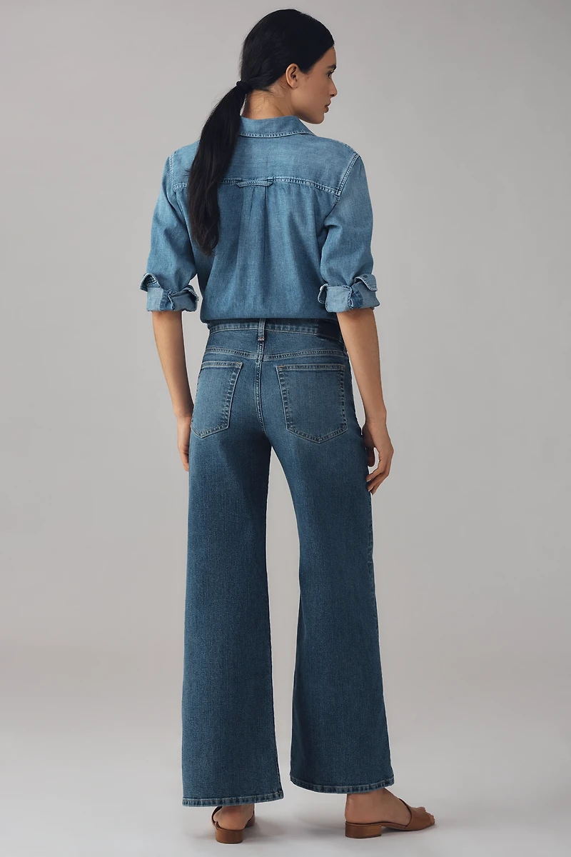 Ética Romi Mid-Rise Wide-Leg Jeans