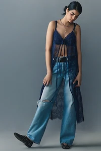 Ética Stanton Mid-Rise Relaxed Wide-Leg Jeans