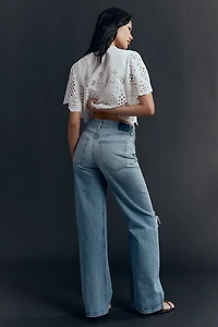 Ética Stanton Mid-Rise Relaxed Wide-Leg Jeans
