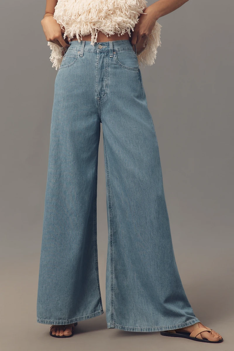 Ética Lauren High-Rise Wide-Leg Jeans