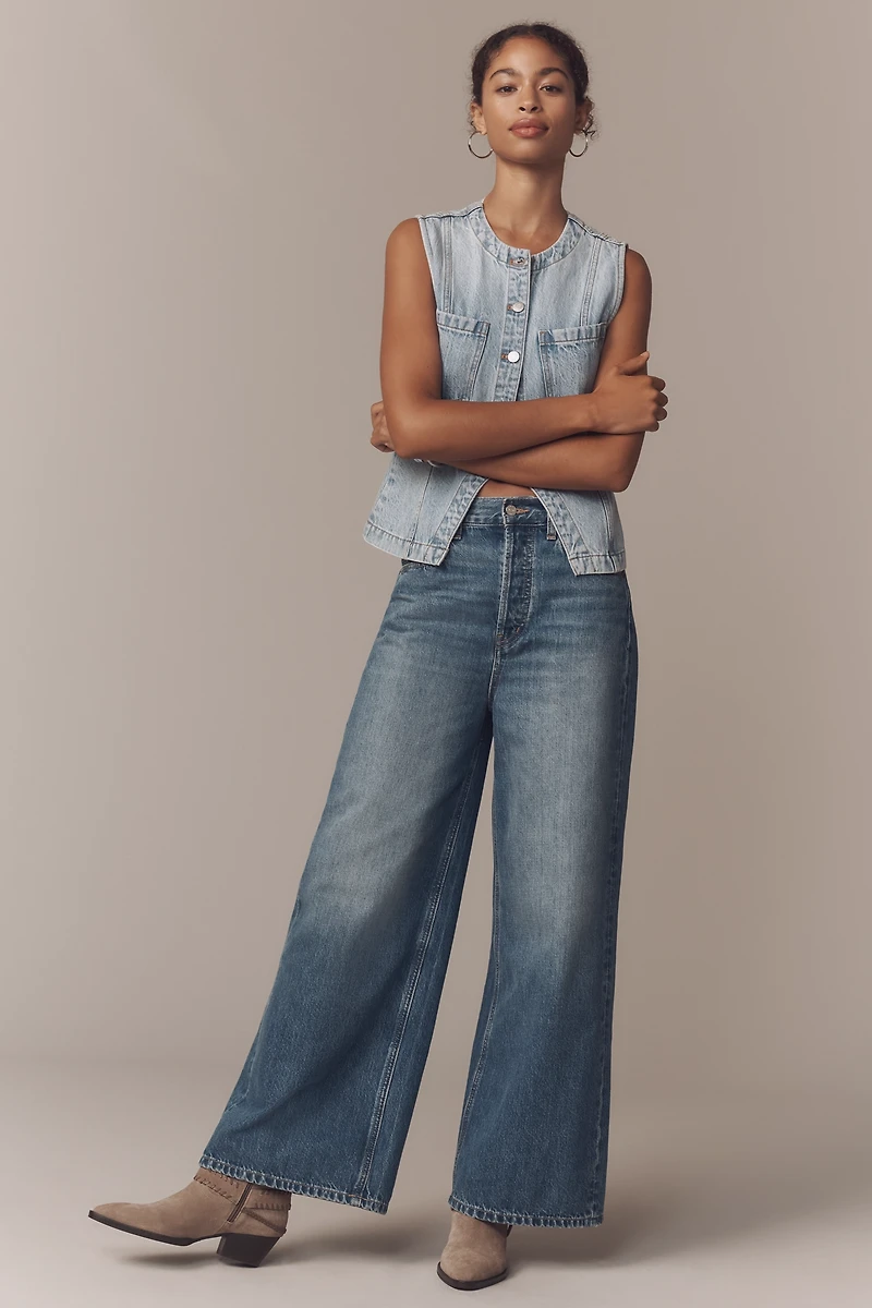 Ética Marley High-Rise Wide-Leg Jeans