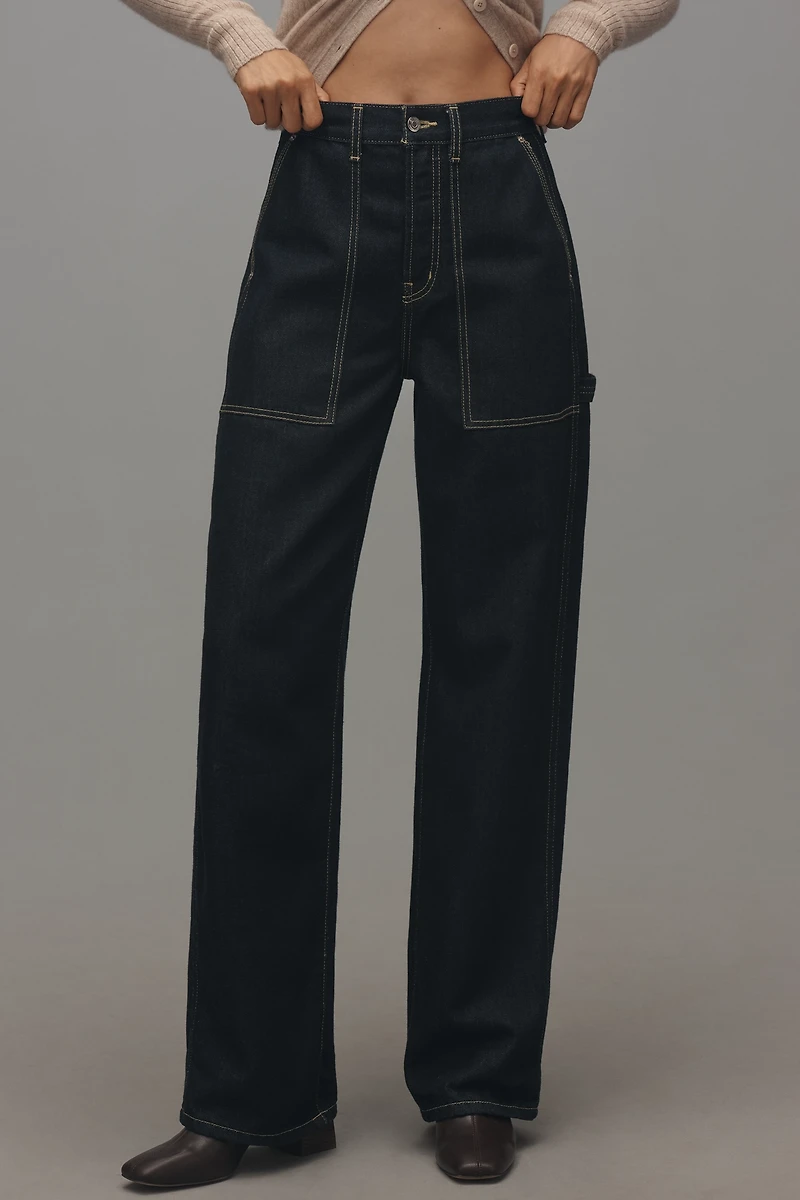 Ética Anson Utility High-Rise Barrel Jeans