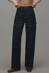 Ética Anson Utility High-Rise Barrel Jeans