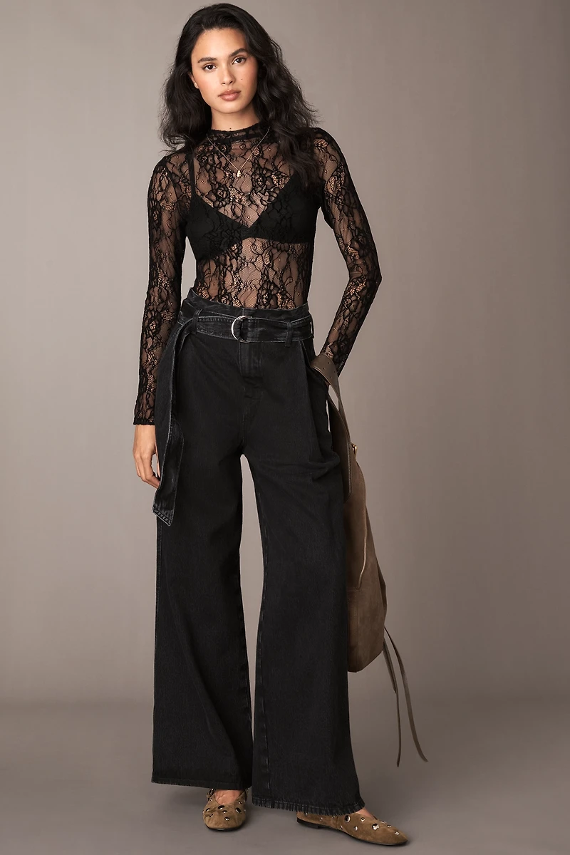 Ética Holmes High-Rise Wide-Leg Jeans