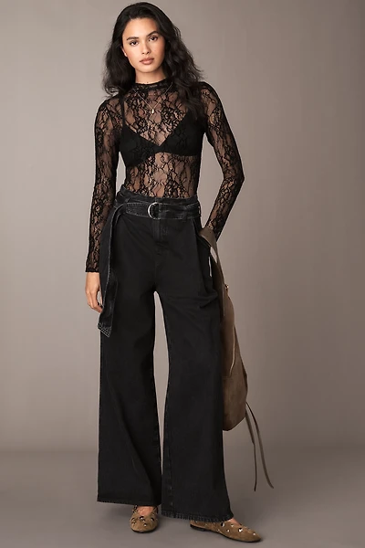 Ética Holmes High-Rise Wide-Leg Jeans