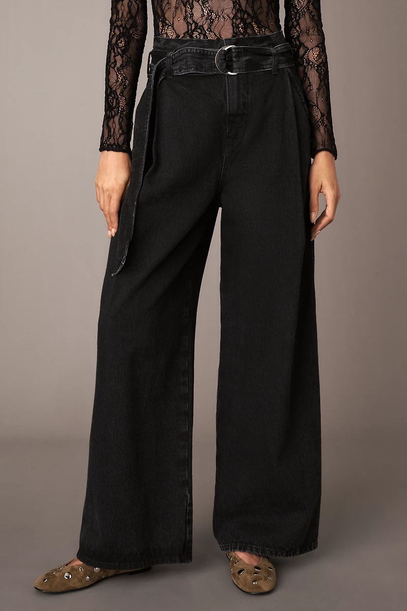 Ética Holmes High-Rise Wide-Leg Jeans