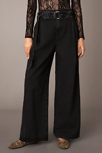 Ética Holmes High-Rise Wide-Leg Jeans