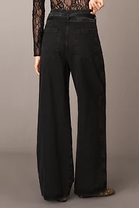 Ética Holmes High-Rise Wide-Leg Jeans