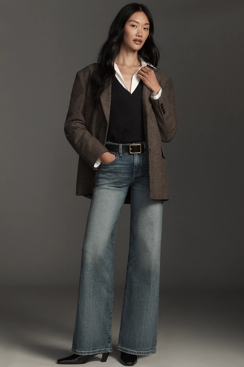 Etica Romi Mid-Rise Wide-Leg Jeans