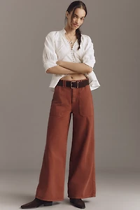 Etica Matis High-Rise Ultra Wide Leg Jeans