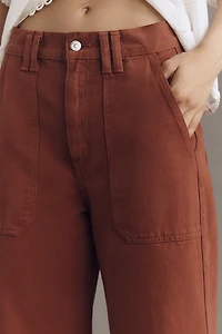 Etica Matis High-Rise Ultra Wide Leg Jeans