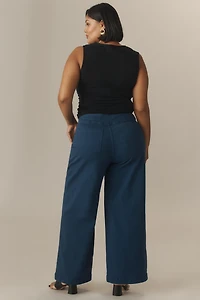 Universal Standard Plus Charlie High-Rise Wide-Leg Jeans