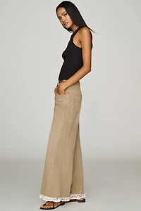Pilcro Adi Mid-Rise Relaxed Wide-Leg Jeans