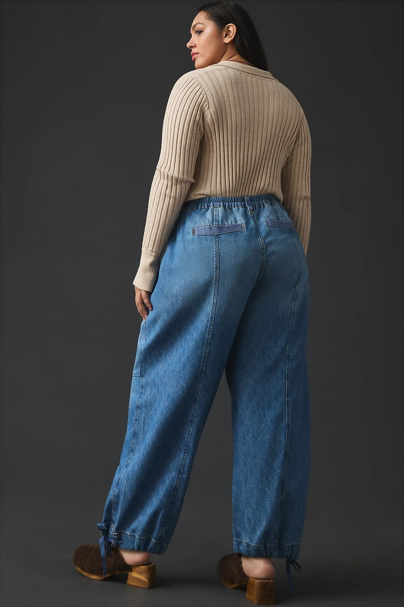 Pilcro Beach Cargo Mid-Rise Jeans