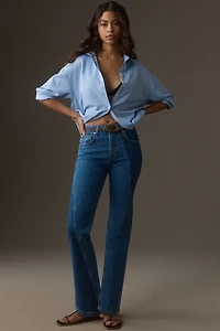 Pilcro Vintage High-Rise Straight-Leg Jeans