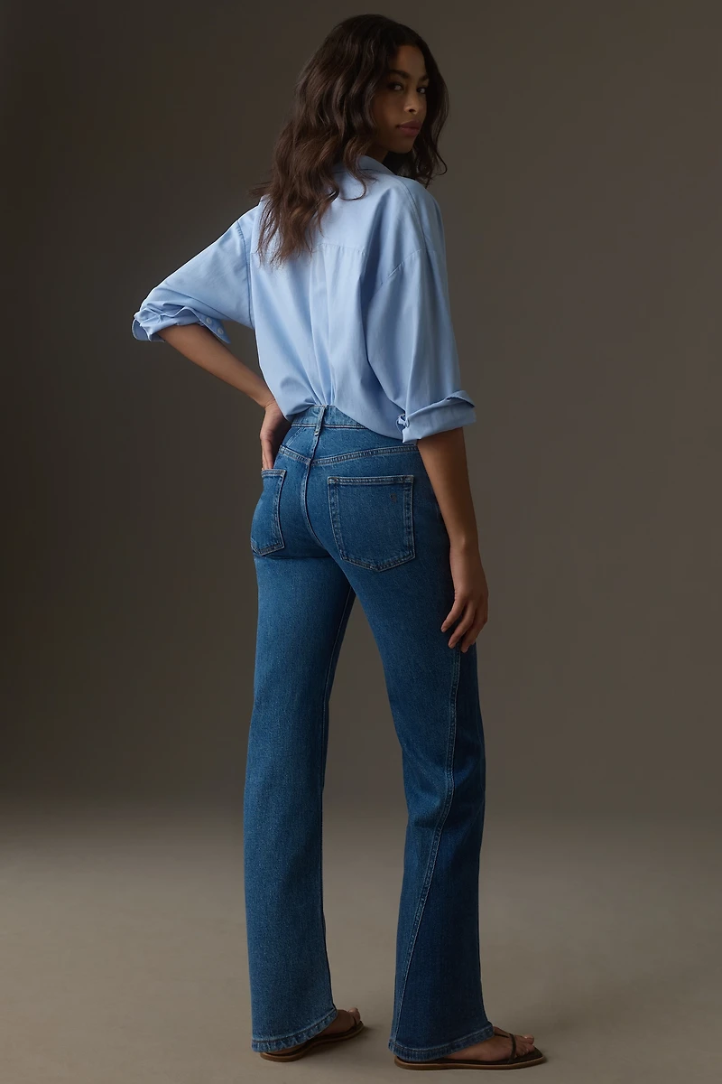 Pilcro Vintage High-Rise Straight-Leg Jeans